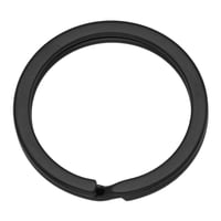 Black 20 x 3 mm Key Split Ring