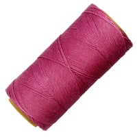 Fuchsia #899 - 0,75 mm - Cordon en polyester ciré Linhasita (PE-3)