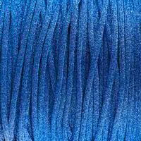 Bleu Corde à Paillettes - Plane 4 mm