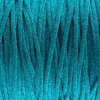 Turquoise Corde à Paillettes - Plane 4 mm