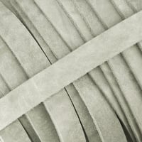 10 mm Pastel Grey Greased Leather Band (Pull-Up Leather) per meter