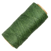 Vert #367 - 0,75 mm - Cordon en polyester ciré Linhasita (PE-3)