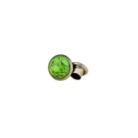 Green Small Stone Rivets