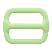  Silicone Tri Glide Green 25 x 4 mm