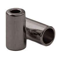 Cord Ends Gun Metal 6 mm