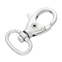 Chromé 38 mm - Ø 16 mm Mousqueton à targette 