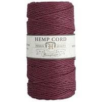 Burgundy - 1.8mm - Hemp Rope by Hemptique (62.5 meter)