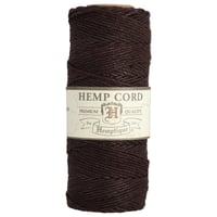 Chocolate Brown - 1mm - Hemp Rope by Hemptique (62.5 meter)