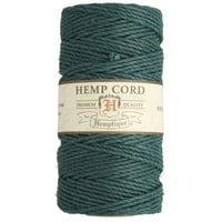 Emerald - 1.8mm - Hemp Rope by Hemptique (62.5 meter)