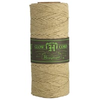Glow In The Dark - 1mm - Hemp Rope by Hemptique (62.5 meter)
