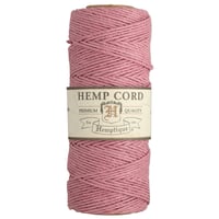 Light Pink - 1mm - Hemp Rope by Hemptique (62.5 meter)