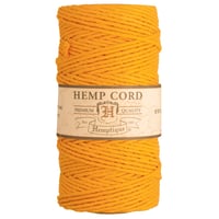 Mustard - 1.8mm - Hemp Rope by Hemptique (62.5 meter)