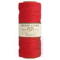 Red - 1mm - Hemp Rope by Hemptique (62.5 meter)