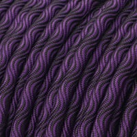 Lila & Schwarz 10 mm Smooth Wave Cord