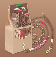 DIY Kit "Raspberry Chocolate" - Make your own adjustable Phone Cord