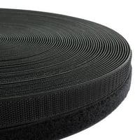 Black 20mm Velcro Hook and Loop