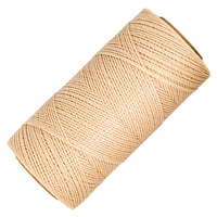Ivory #924 - 0.75 mm - Linhasita Waxed Polyester Cord (PE-3)