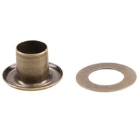 Eyelet / Hollow Rivet 'Antique Brass' Ø 6 mm