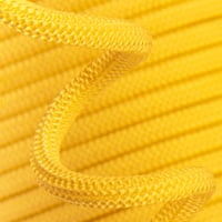 Lemon Gelb - Knitted Schnur - Ø 6 mm