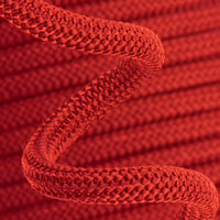 Chili Red - Knitted Cord - Ø 6mm