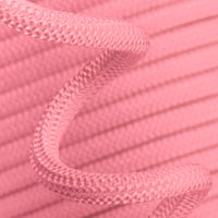 Pastel Rosa - Knitted Schnur - Ø 6 mm