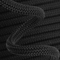 Black - Knitted Cord - Ø 4mm
