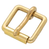Kong Roller Belt Buckle Square 'Bronze Zaponed' 20mm