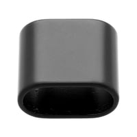 Black Cord Tube 'Double' 20mm