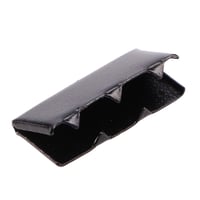 Metal Crimp End Webbing 20 mm - Black Nickel