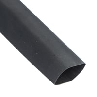 9.5 mm Heat Shrink Tubing Black - 50 cm piece