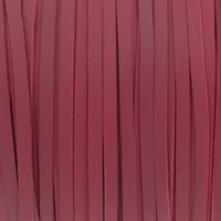 Cerise - Kangaroo Leather Lace - 3 mm