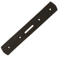 140 mm Leder Befestigungsriemen 'Schwarz' 5 Löcher