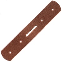 140 mm Leder Befestigungsriemen 'Cognac' 5 Löcher