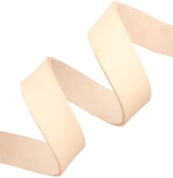 Light Beige 25 mm Classic Leather Strap - Ca. 160 cm