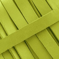 20 mm Lime Green Greased Leather Band (Pull-Up Leather) per meter