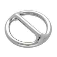 Luxe Stop/bar O-ring Nickel Plated 25 x 4 mm