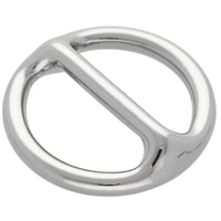 Luxe Stop/bar O-ring Nickel Plated 30 x 4 mm