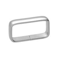 Metal Square Ring Flat 20 mm