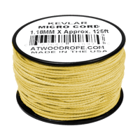 38 m Yellow - KEVLAR Micro Cord