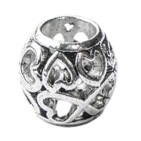 Cord Tube 'infinity hearts'