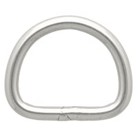 Stainless Steel 25 x 4 mm D-ring