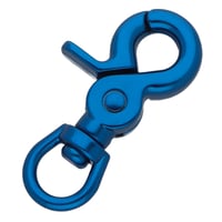 Clip Mousqueton Bleu 60 mm