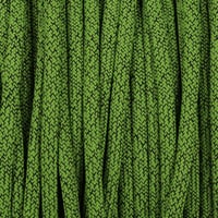 Leaf Green & Black - Fusion Paracord 550 Type III