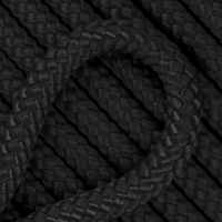 Noir 4mm 100% Recyclé Corde (rPET) (PES)