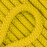 Yellow 4mm 100% Recycled Rope (rPET) (PES)