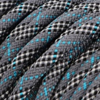 Tartan Gris & Bleu - Corde pour Laisse de Chien - Ø 10 mm PPM
