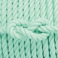 Pastel Mint Cotton Twisted Rope - Ø 10 mm