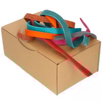 Fettleder Mix-Paket 20-50 cm (200 g)