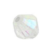 Faceted Bicone Acrylic Bead - Transparent