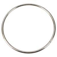13,5 cm Makramee Metall Kreis Ring